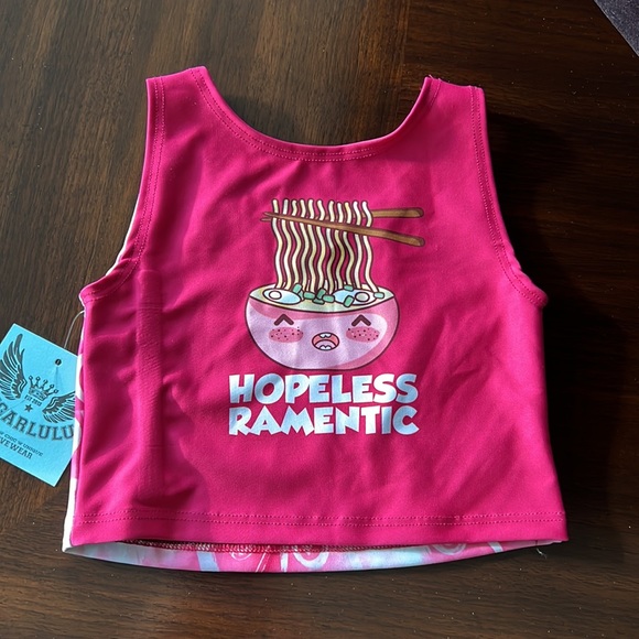 Sugar Lulu Leggings YM NWT - Pink Hopeless “Ramentic” Top - Picture 2 of 4